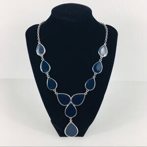 Charming Charlie Reversible teardrop necklace